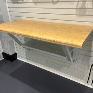 Fixed Work Bench with Bamboo Timber Top